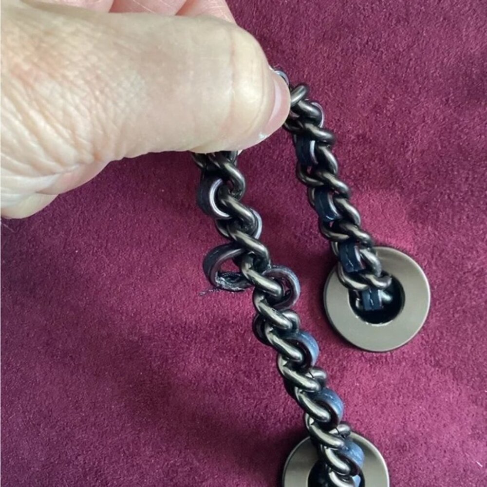 Coach Parker Crossbody Deep Blue with Rivets - Picture 16 of 16